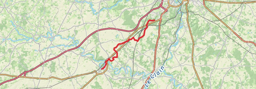 GR 655 Via Turonensis stage 46 Map