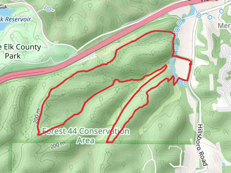 Dogwood Ridge Trail - Yellow Trail