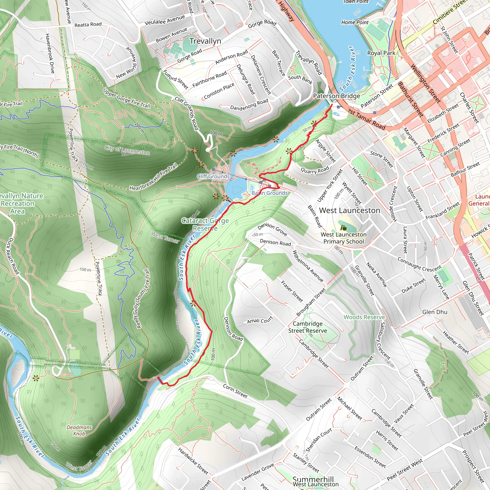 Duck Reach Walk mobile static map