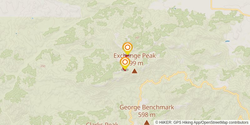 Backbone Trail spur 1 Map