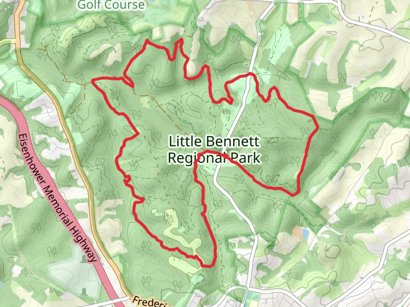 Stoneybrook Trail, Western Piedmont Trail and Kingsley Trail Loop