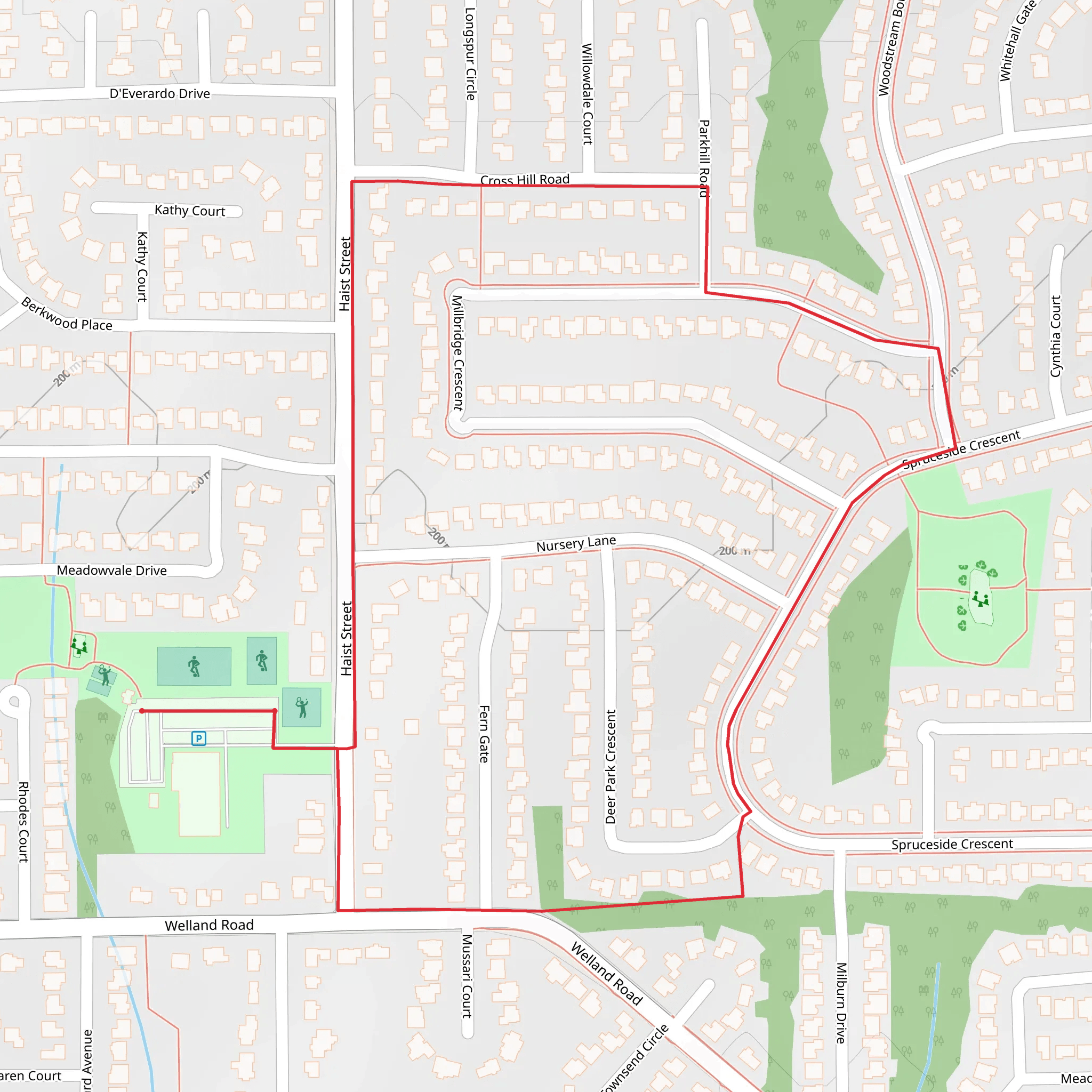 Steve Bauer Circle Loop 2 mobile static map