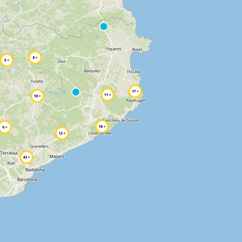 Sant Feliu de Guíxols Static Map