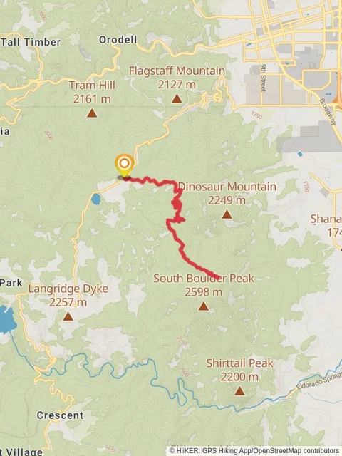 Bear Peak via Green Mountain West Ridge Trail