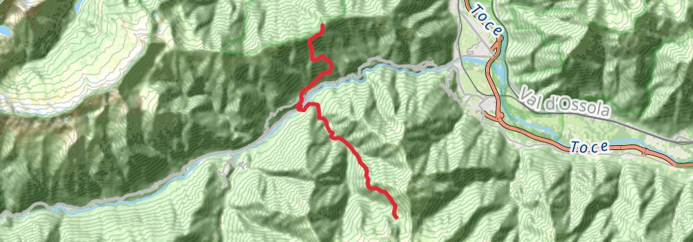 Grande Traversata delle Alpi stage 9 Map