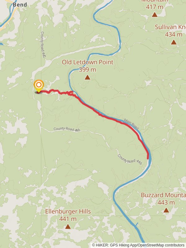 Gorman Falls and Colorado River