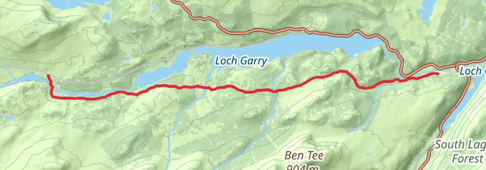 Scottish National Trail stage 29 Map