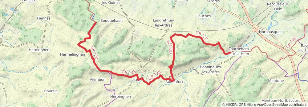Via Francigena stage 7 Map