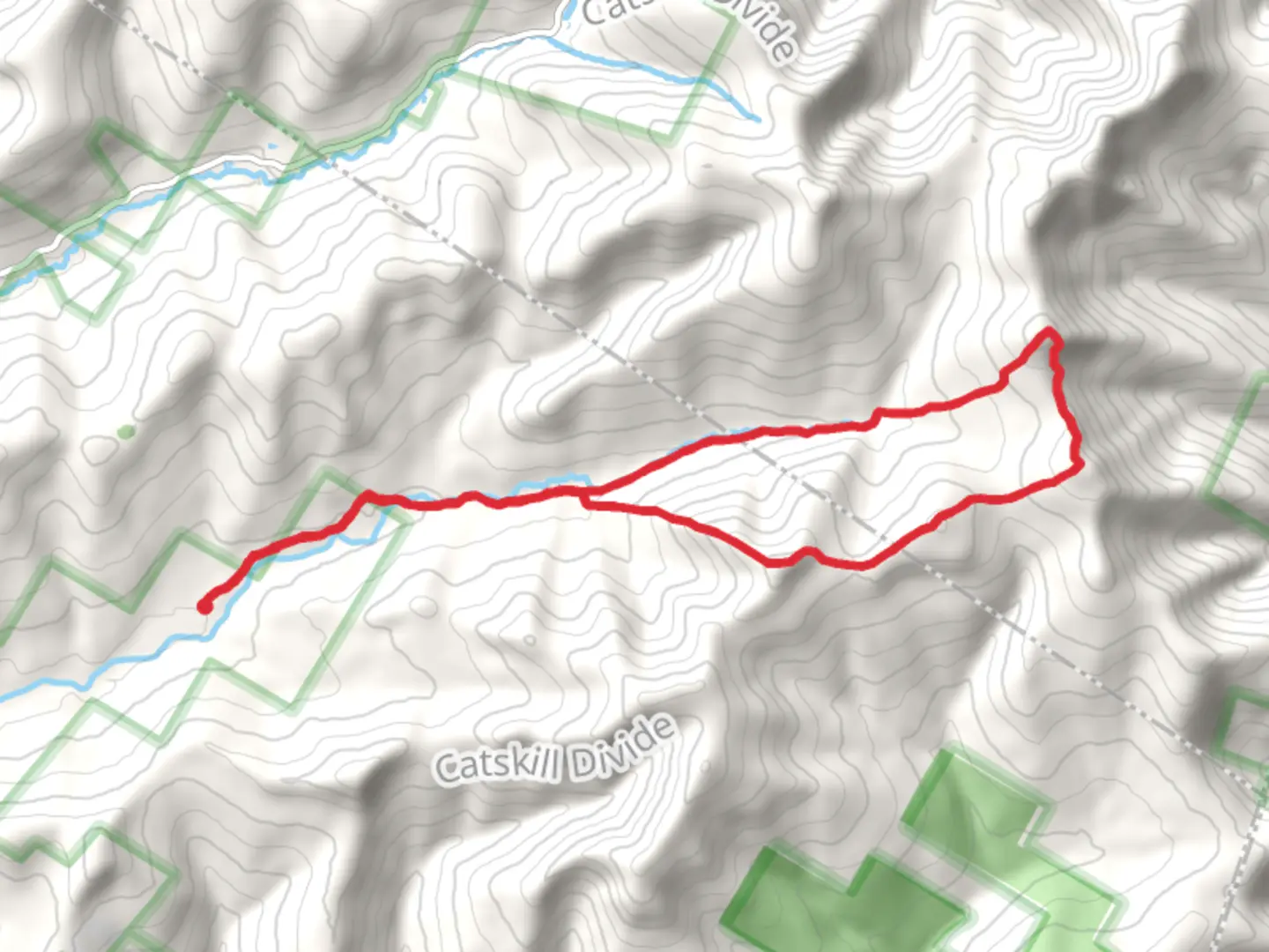 An image depicting the trail Friday Mountain, Balsam Cap, Rocky Mountain and Lone Mountain Loop and its surrounding area.