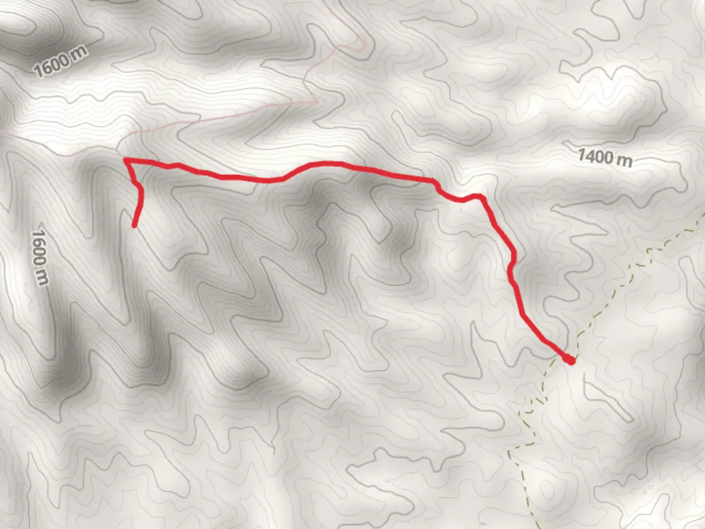 An image depicting the trail Yellowstone Trail via Clear Creek Trail and its surrounding area.