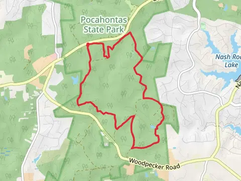 Gill Forest, Lush Forest and Swift Creek Linear Park Loop Trail