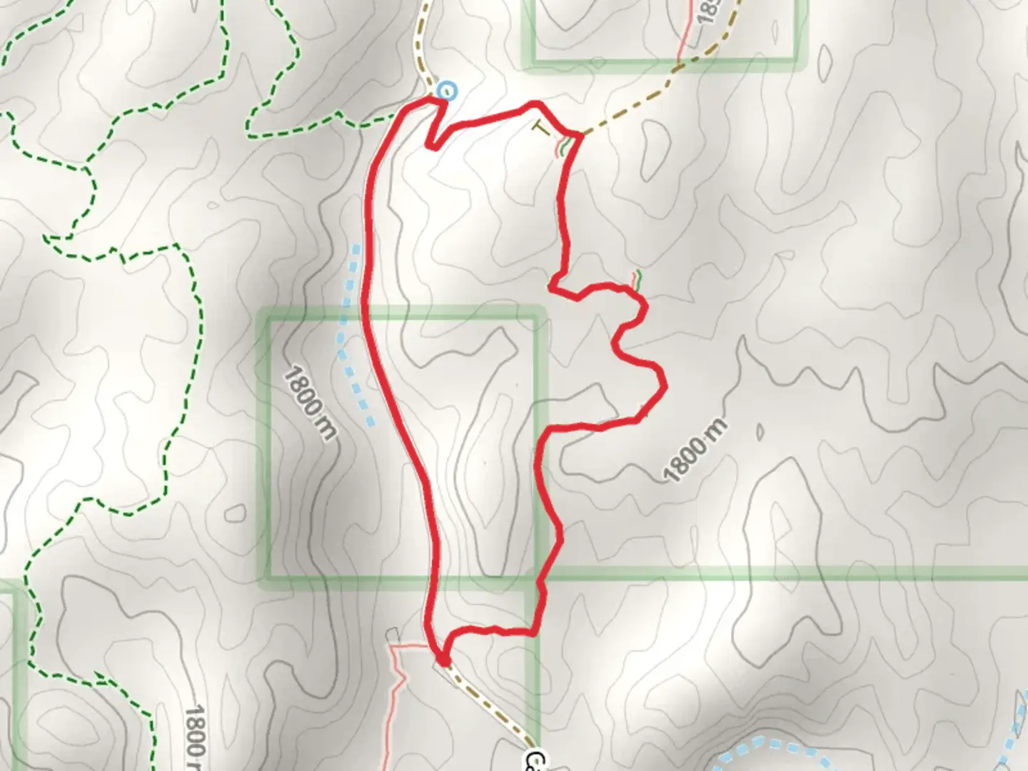 An image depicting the trail Jane Calvin Sanchez Trail and Gravel Pit Road Loop and its surrounding area.