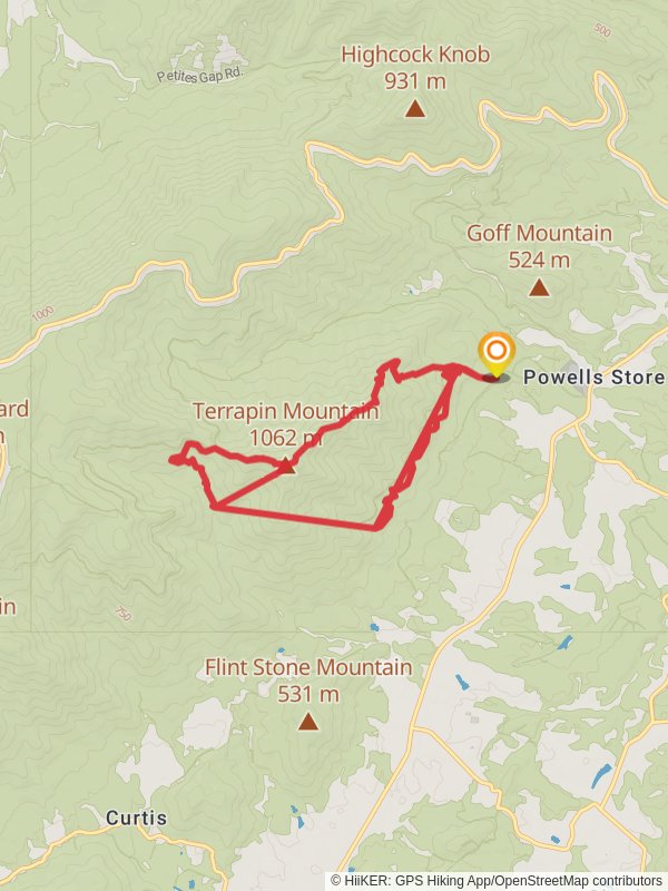 Terrapin Mountain Loop