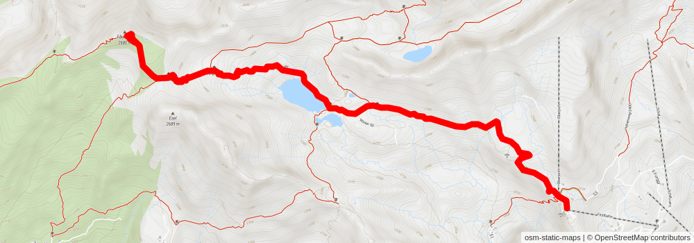 Schynige Platte - Männdlenen - Faulhorn stage 2 Map