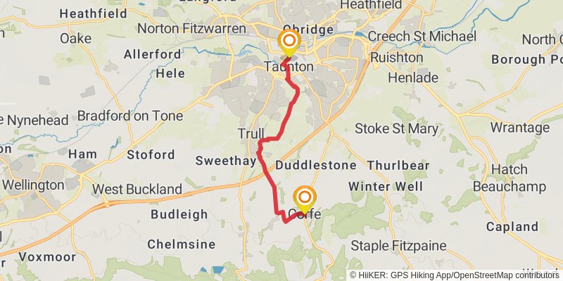 East Deane Way stage 4 Map