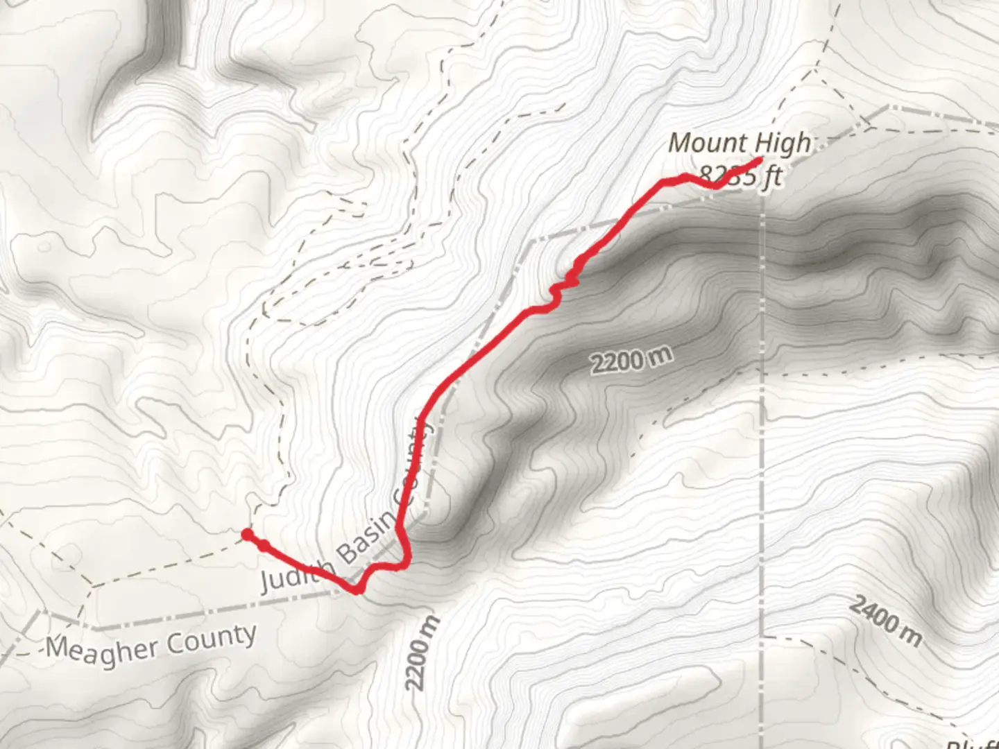 An image depicting the trail Daisy Mountain High via Haymaker Park Trail and its surrounding area.