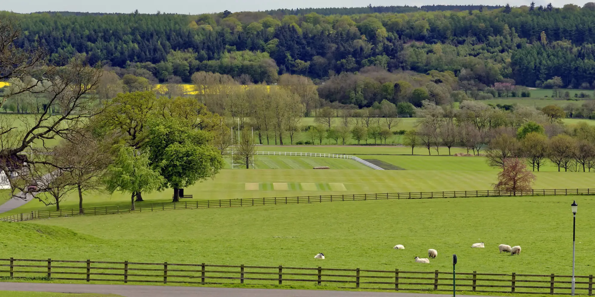 An image depicting the trail Ampleforth - Shallow Dale - Yearsley Moor and Wilderness and its surrounding area.