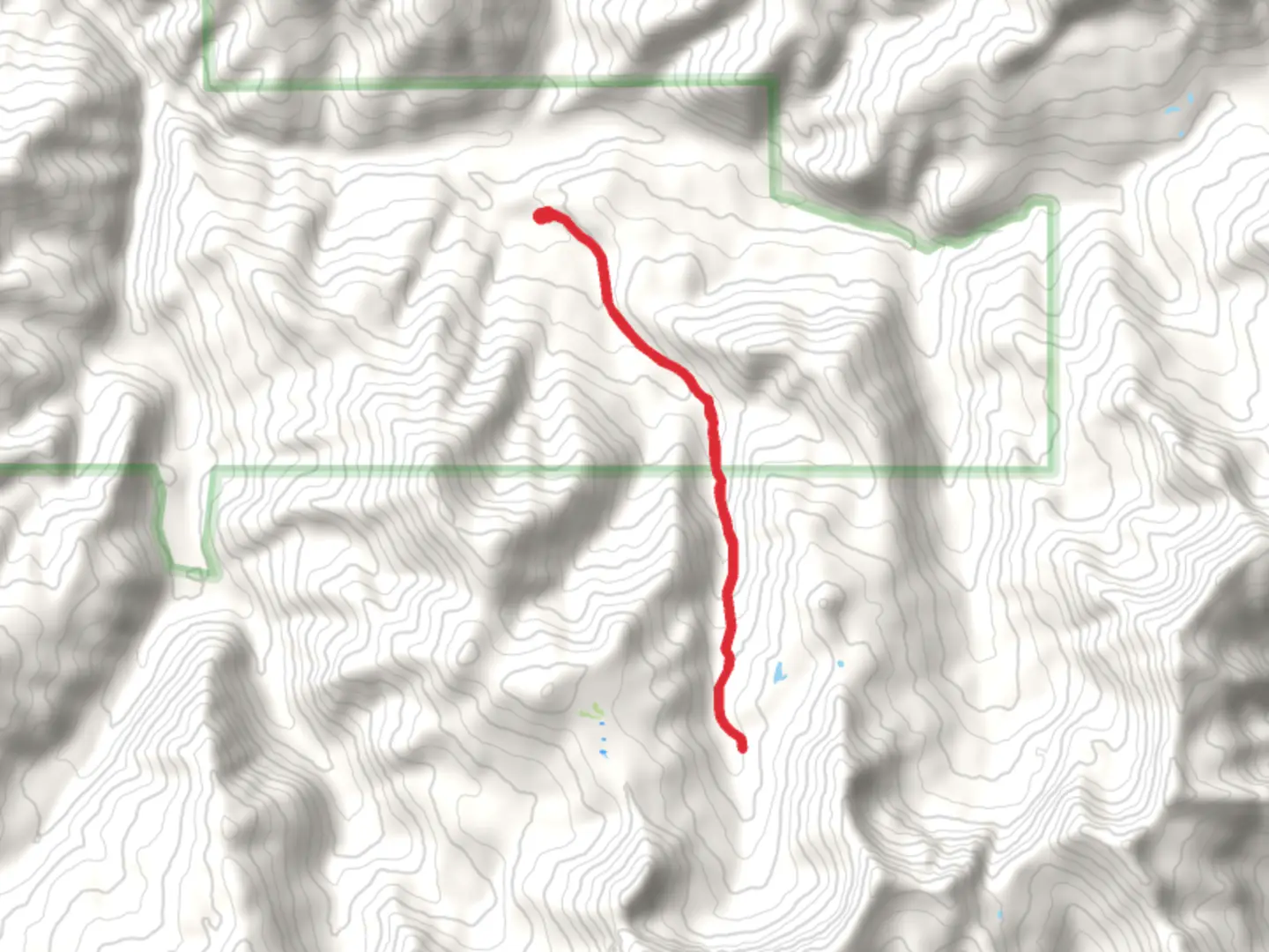An image depicting the trail Colley Creek Trail and its surrounding area.