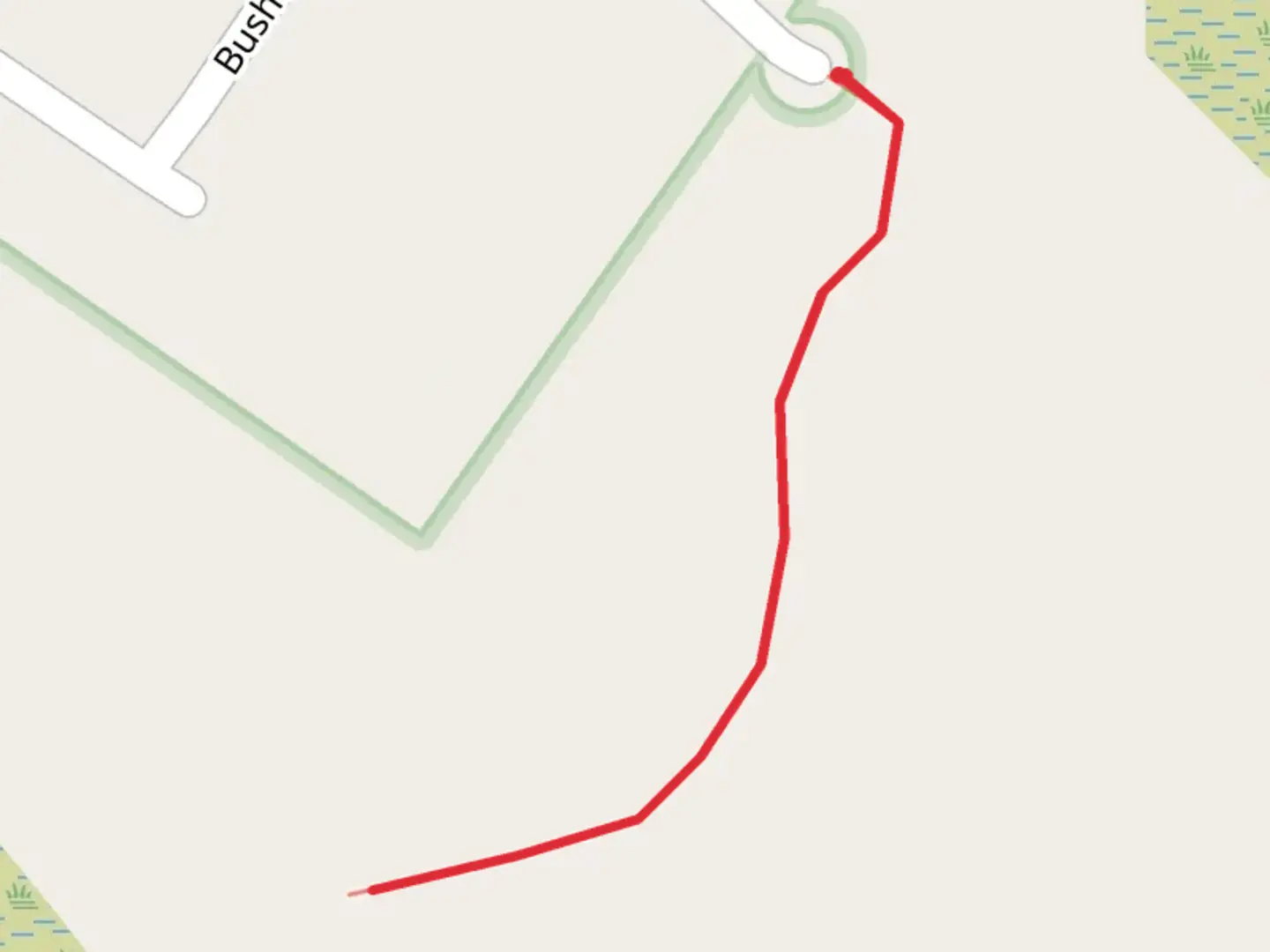 An image depicting the trail Garcelon Bog Trail and its surrounding area.