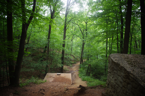 An image depicting the trail Flat Rock via Tuscarora Trail and its surrounding area.