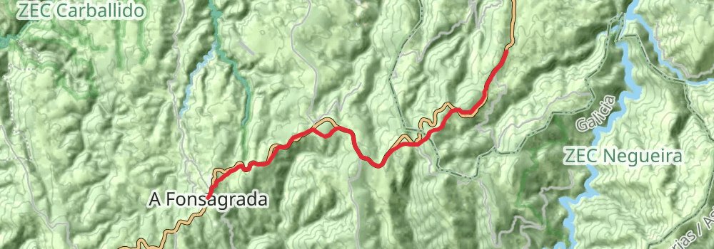 Camino Primitivo stage 10 Map