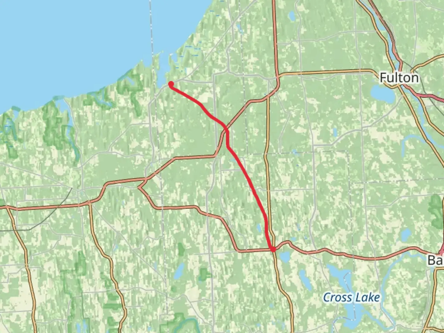 An image depicting the trail Cato-Fairhaven Trail and its surrounding area.