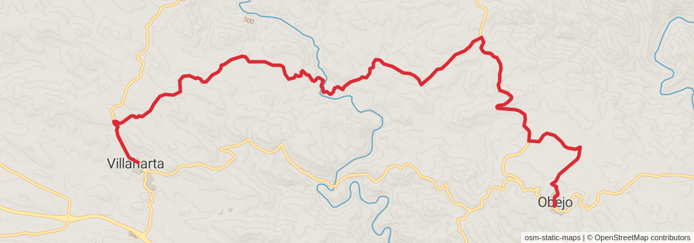 GR 48 - Sierra Morena - Andalusia stage 19 Map