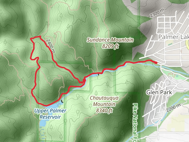 La Deux Réservoirs, Ice Cave Creek and Swank Loop Trail