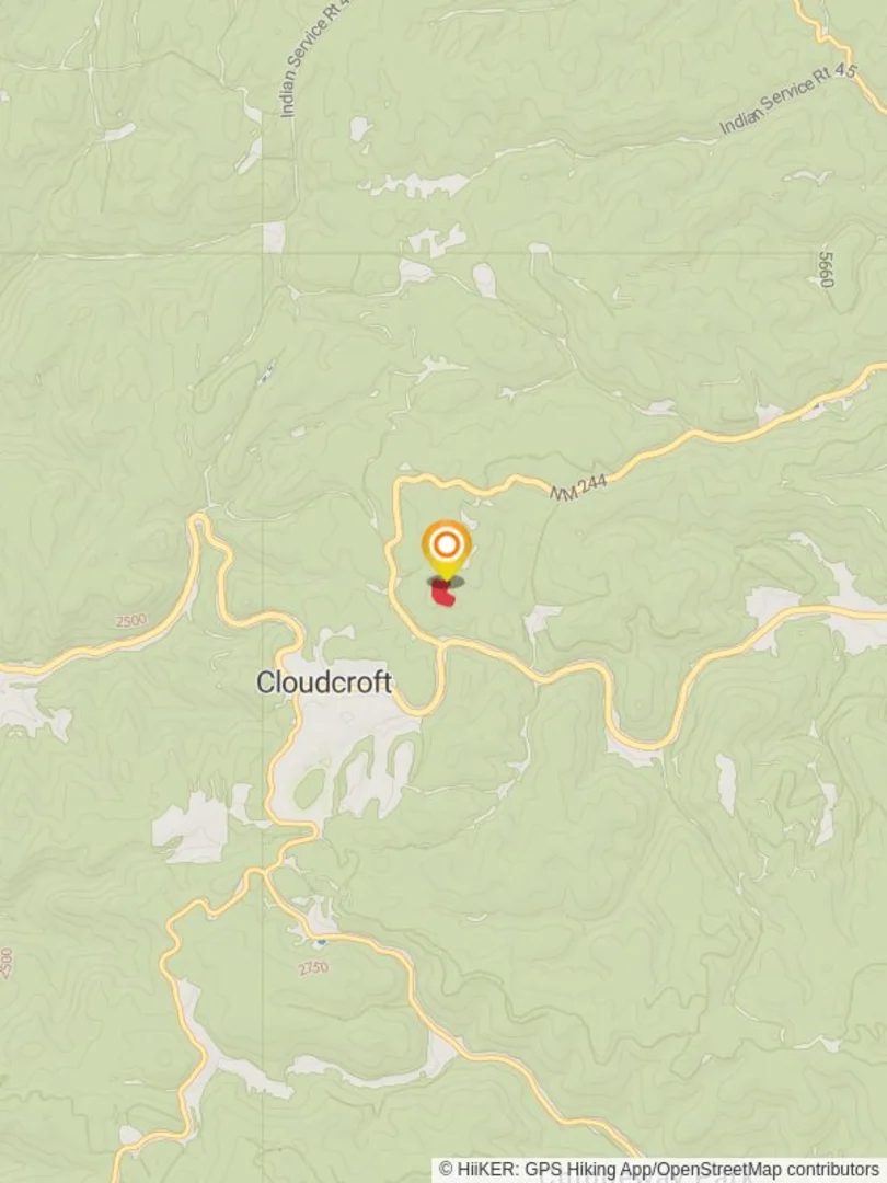 An image depicting the trail Apache Campground Loop and its surrounding area.