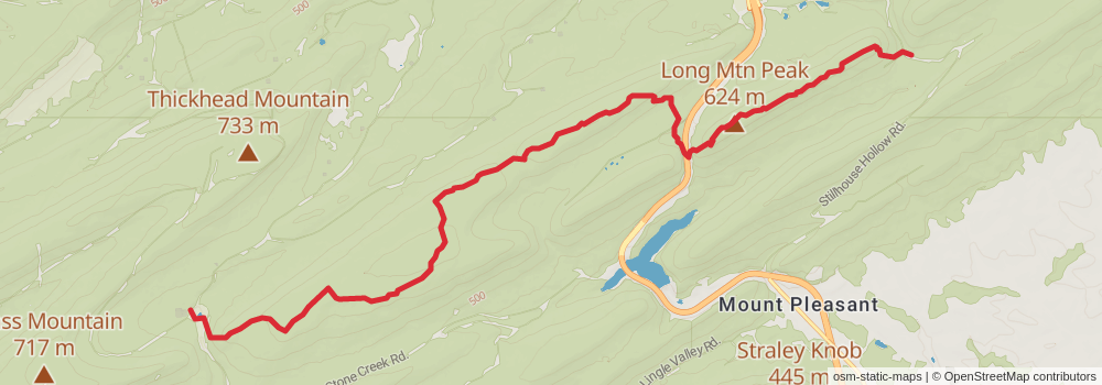 American Perimeter Trail - Northern Appalachian Primary stage 66 Map
