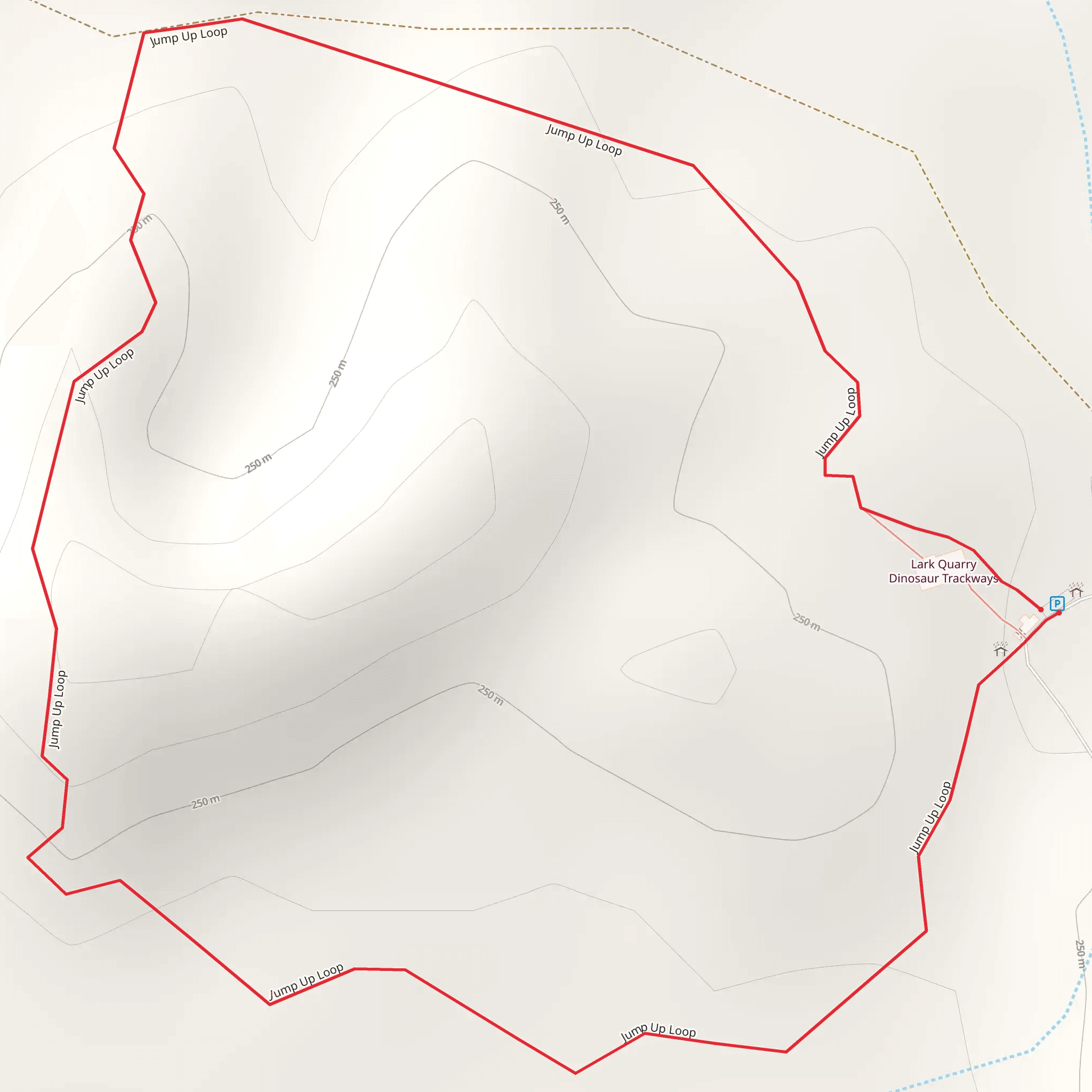 Spinifex Circuit Track mobile static map