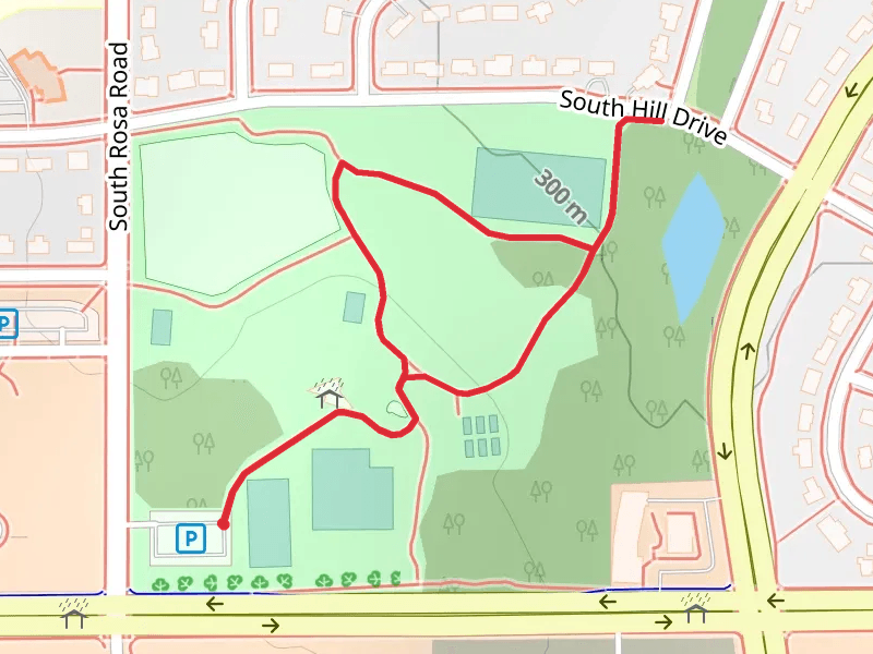 Harrison L Garner Park Loop