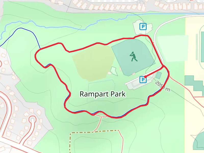 Rampart Park Loop