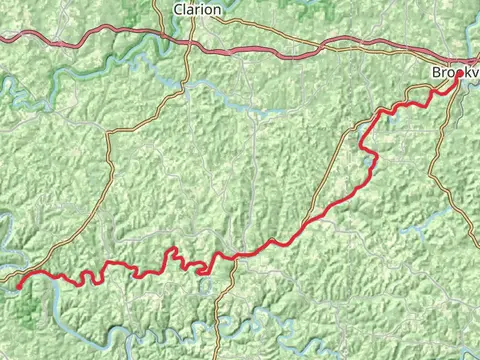 Brookville to Phillipston via Redbank Valley Trail