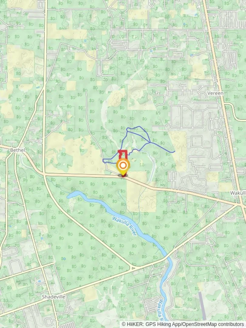 An image depicting the trail Double Springs Trail and Nemous Trail Loop and its surrounding area.