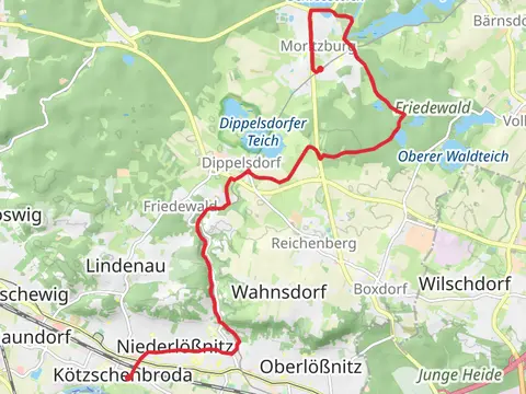 Moritzburg to Kotzschenbroda Walk