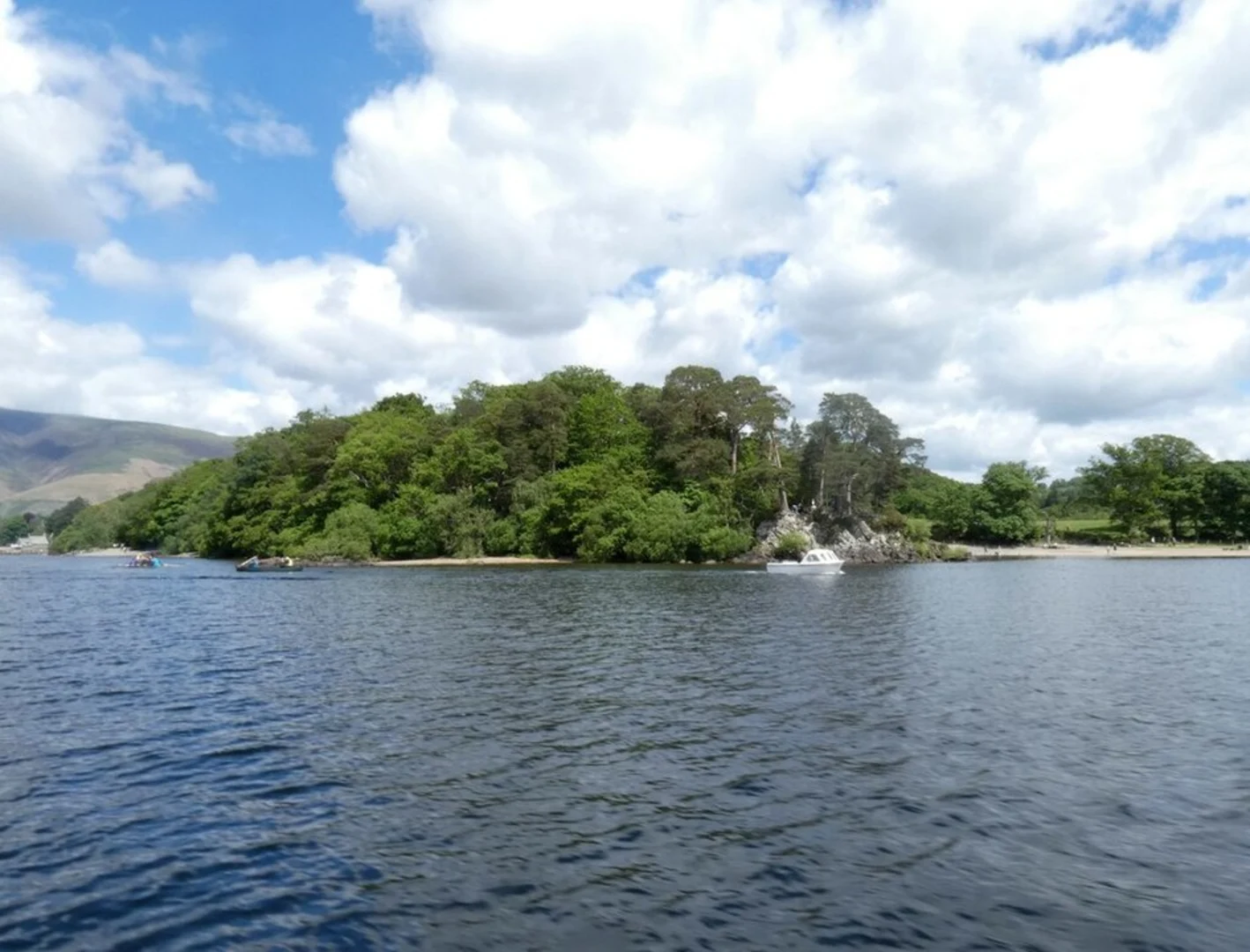 An image depicting the trail Friar's Crag Loop from Keswick and its surrounding area.