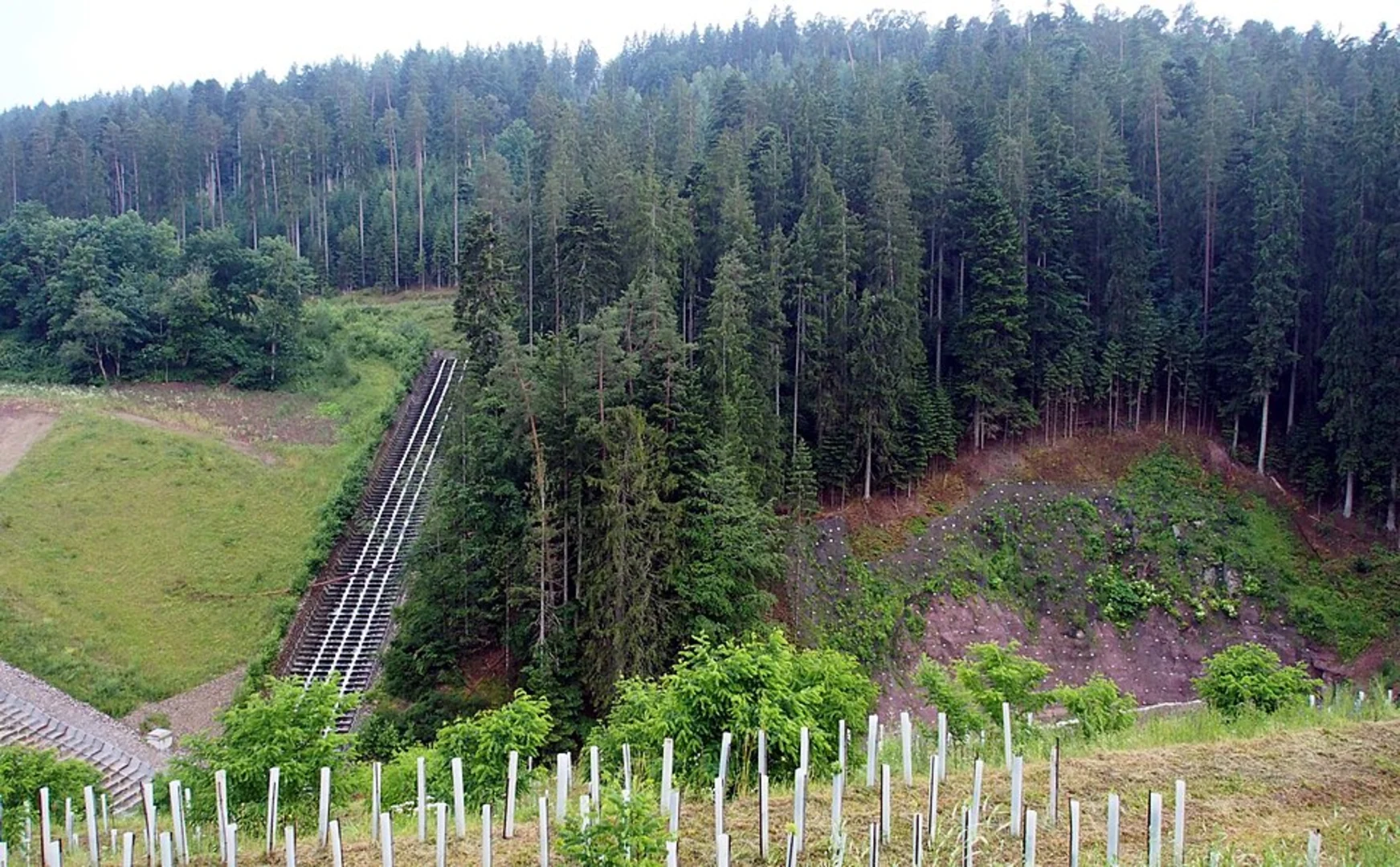 An image depicting the trail Fuchsklinge and Welzberg Loop and its surrounding area.