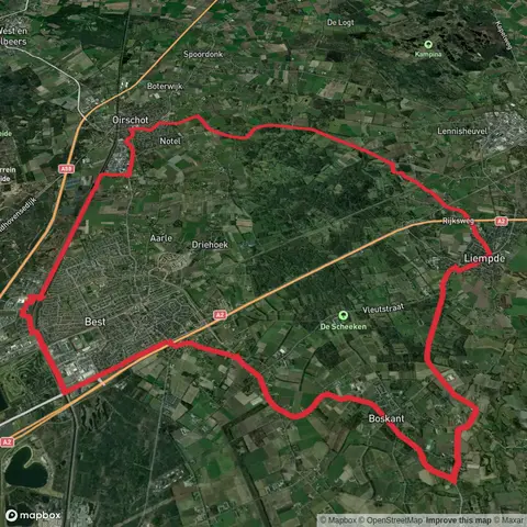 Bestse Weg, Oude Grint Weg and Sint Oedenrodese Weg