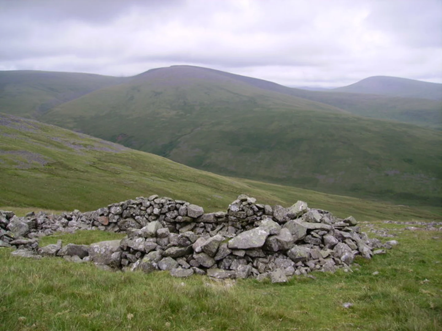 An image depicting the trail Lank Rigg and its surrounding area.
