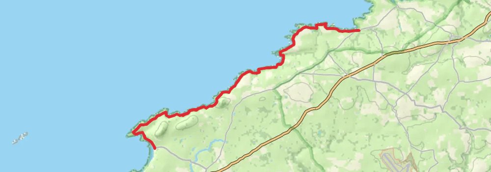 Wales Coast Path stage 44 Map