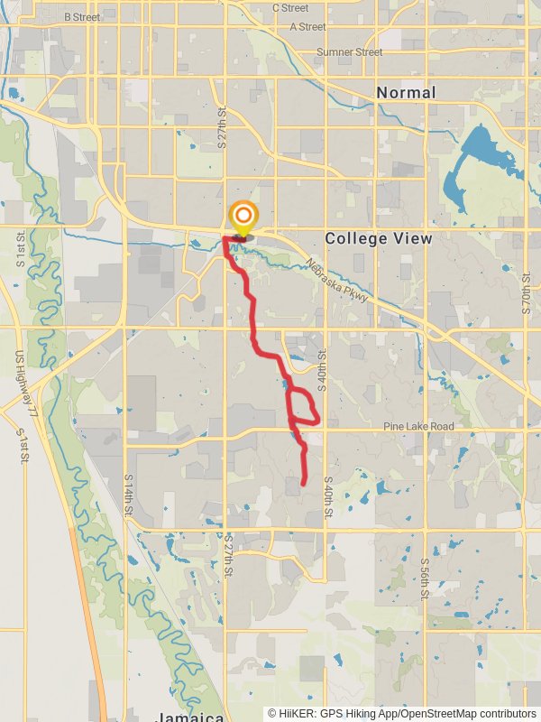 Williamsburg Park and Pine Lake Pond via Tierra Williamsburg Trail