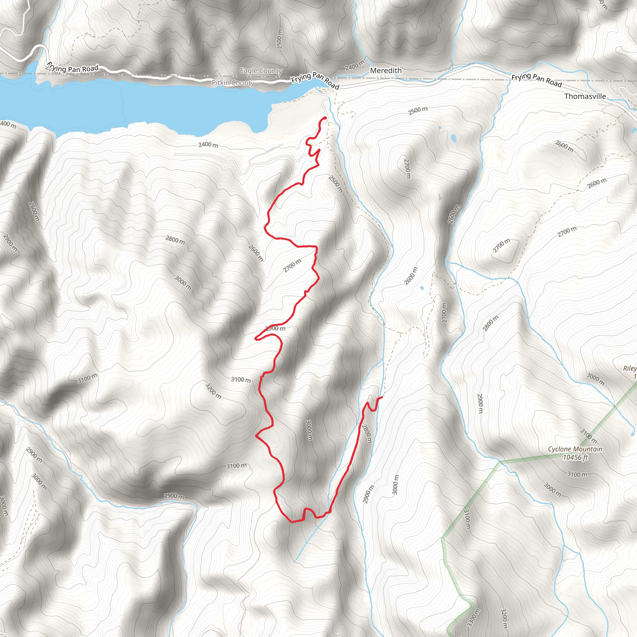 Miller Trail mobile static map