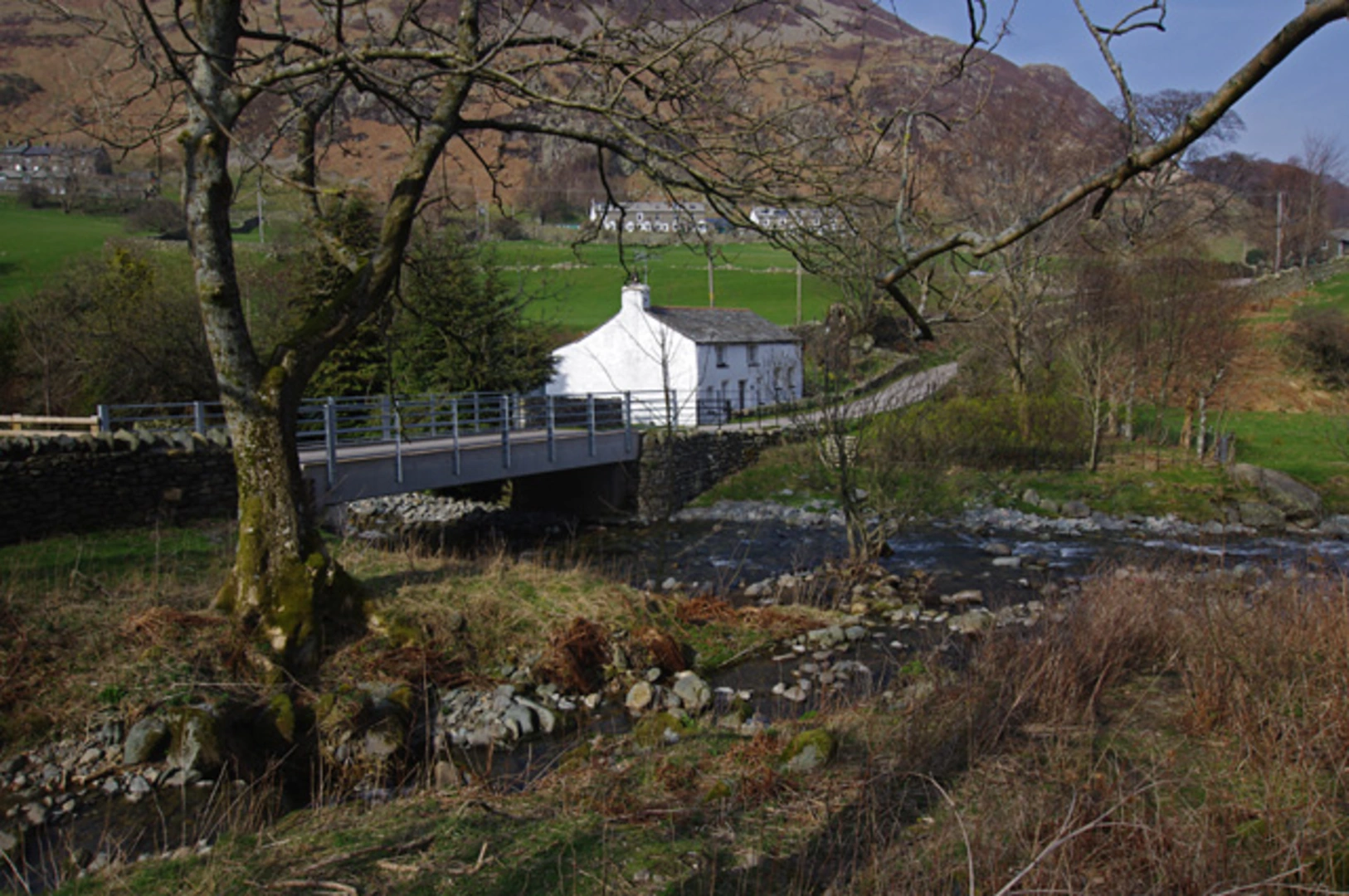 An image depicting the trail Lanty's Tarn and high Coppice Wood and its surrounding area.