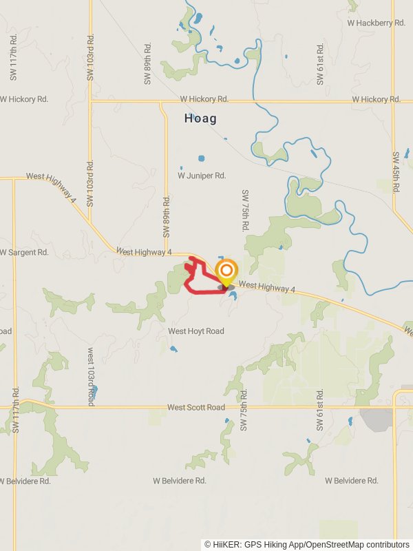 Woodland Loop Trail and Upland Prairie Loop