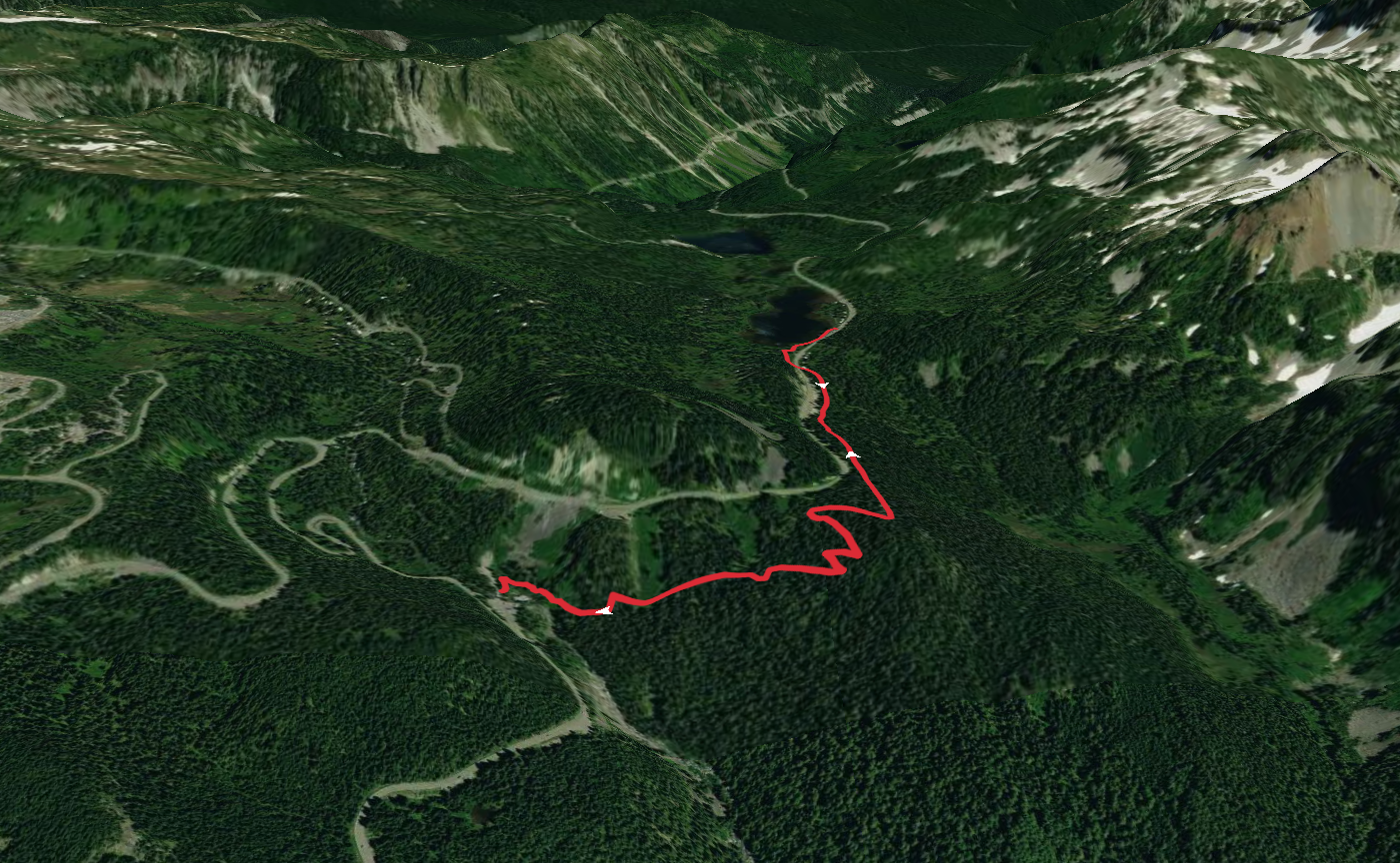 Narada Falls via Wonderland Trail