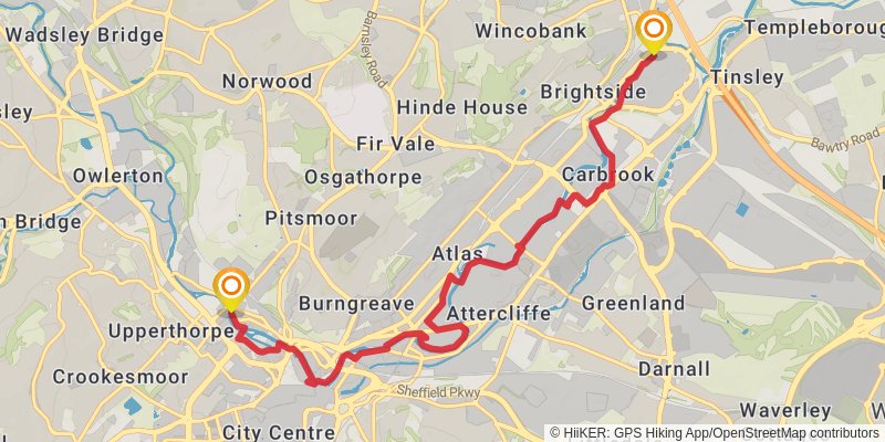 Don Valley Way stage 3 Map