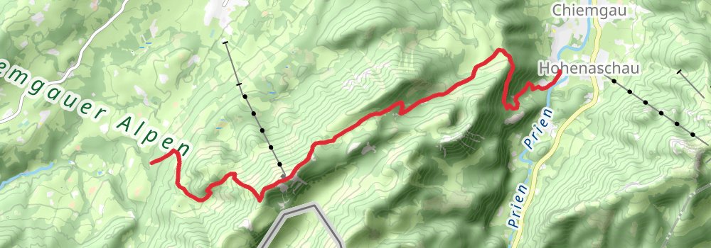 Maximiliansweg stage 22 Map