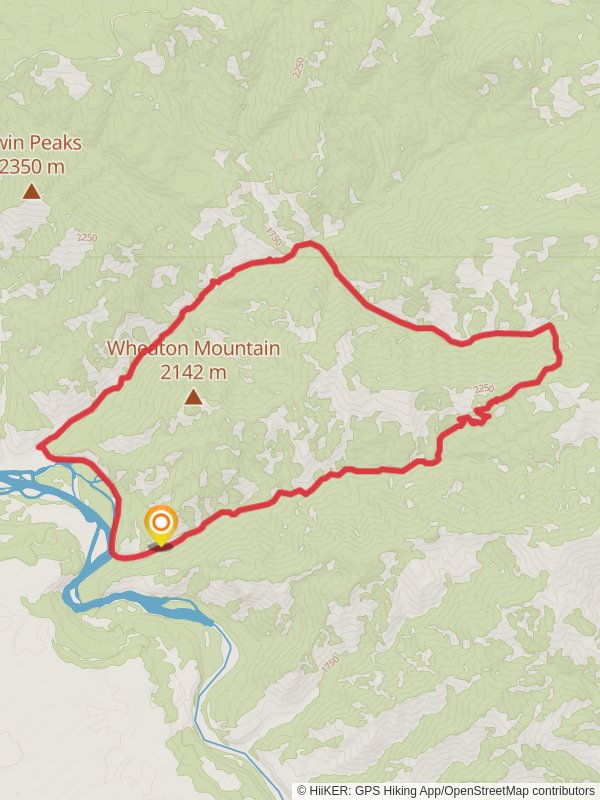 Loop Around Wheaton Mountain - East Heise Road