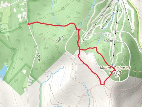 Mount Wachusett Loop from West Princeton Road